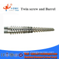 Conical bimetal tube conical twin screw barrel